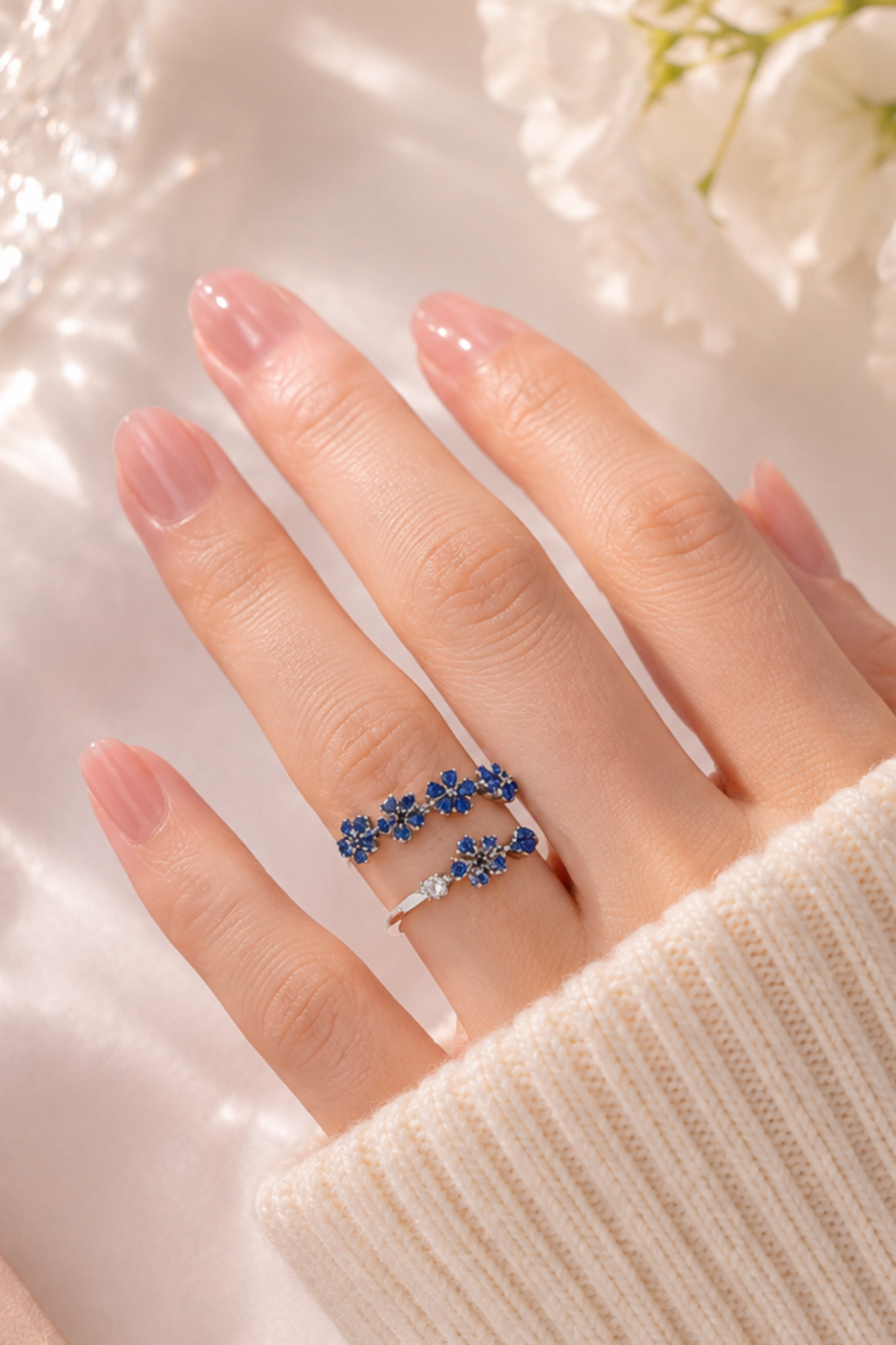 Neeli Phool Ring